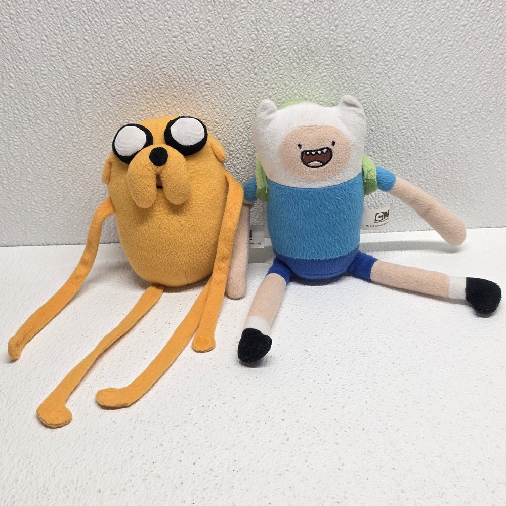 Jazwares Adventure Time Finn And Jake The Dog Plush Set Cartoon Network